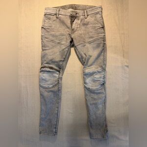 G Star Raw Jeans 5620 3D Zip Knee Super Slim 36 X 32  NWOT